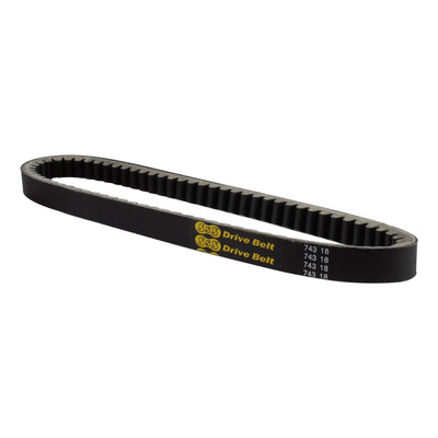 Courroie de transmission Bike It Triple-S 18 x 743 [18x9x743mm 30°] Kymco people 50 99-17