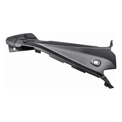 Couvercle avant droit effet carbone d'origine 2H002627 Aprilia RS 125 2017-19