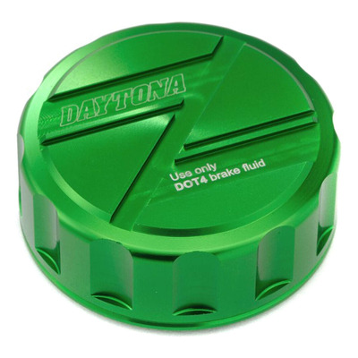 Couvercle Daytona pour bocal de liquide de frein arrière Ø42mm Kawasaki Z 650/900 vert