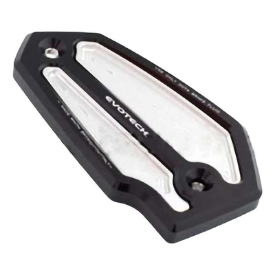 Couvercle de bocal de liquide de frein avant Evotech noir/alu Kawasaki Z650 17-25