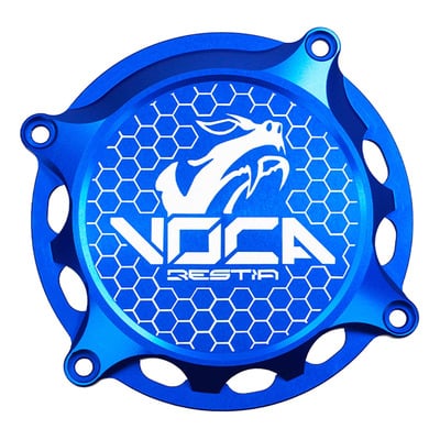 Couvercle de carter d’allumage Voca Racing bleu AM6