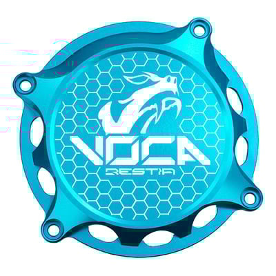 Couvercle de carter d’allumage Voca Racing cyan AM6
