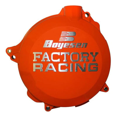 Couvercle de carter d'embrayage Boyesen Orange - KTM EXCF 450/500cc 12-16