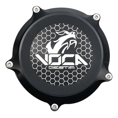 Couvercle de carter d’embrayage Voca Racing noir AM6