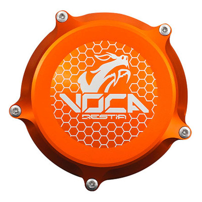 Couvercle de carter d’embrayage Voca Racing orange AM6