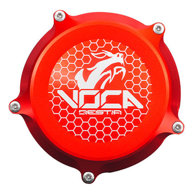 Couvercle de carter d’embrayage Voca Racing rouge AM6