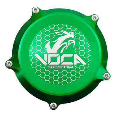 Couvercle de carter d’embrayage Voca Racing vert AM6