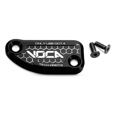 Couvercle de maître cylindre de frein arrière Voca Racing alu CNC noir Derbi Senda/Aprilia SX