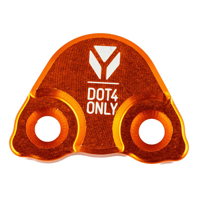 Couvercle de maître cylindre de frein arrière YCF - modèle Pilot/Factory/Bigy 16-18 - Orange