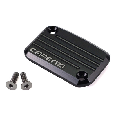 Couvercle de maître cylindre de frein Carenzi alu noir Booster/Slider