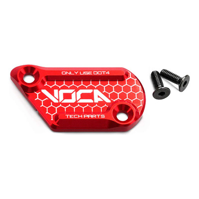 Couvercle de maître cylindre de frein Voca Racing alu CNC rouge Beta RR 50/125
