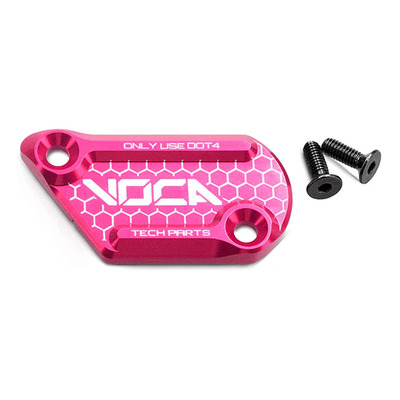 Couvercle de maître cylindre de frein Voca Racing alu CNC rose Beta RR 50/125