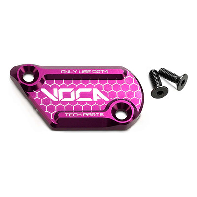 Couvercle de maître cylindre de frein Voca Racing alu CNC violet Beta RR 50/125