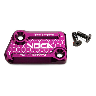 Couvercle de maître cylindre de frein Voca Racing alu CNC violet Rieju MRT/RR