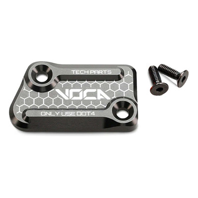 Couvercle de maître cylindre de frein Voca Racing alu CNC gris Rieju MRT/RR