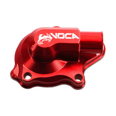 Couvercle de pompe à eau Voca Racing High Flow CNC rouge AM6