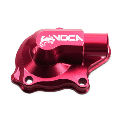 Couvercle de pompe à eau Voca Racing High Flow CNC rose AM6