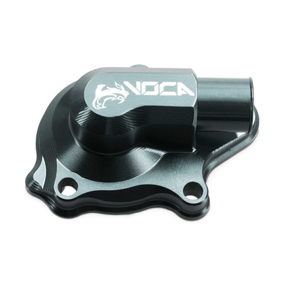 Couvercle de pompe à eau Voca Racing High Flow CNC gris AM6