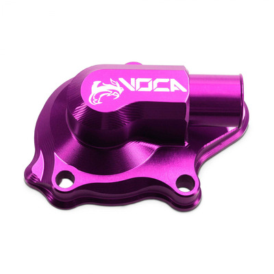 Couvercle de pompe à eau Voca Racing High Flow CNC violet AM6