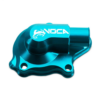 Couvercle de pompe à eau Voca Racing High Flow CNC cyan AM6