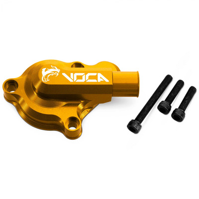 Couvercle de pompe à eau Voca Racing High Flow CNC or Derbi Euro 3/4