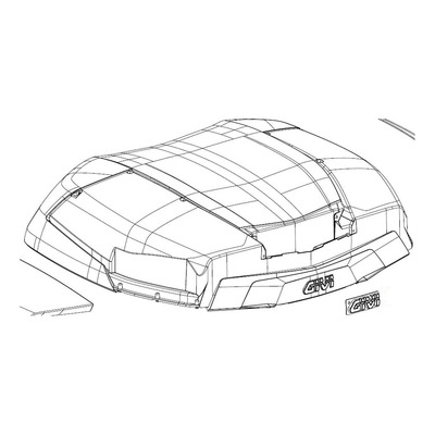 Couvercle pour top case Givi V58N-V58NT-V58NN-V58NNT MAXIA 5