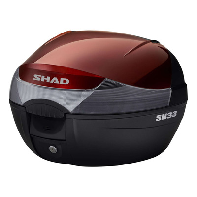 Couvercle rouge pour top case Shad SH 33