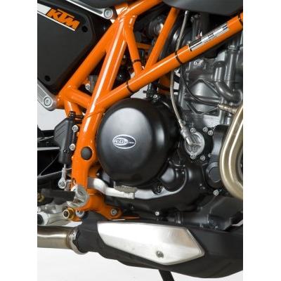 Couvre carter droit R&G Racing noir KTM 690 Duke R 13-18