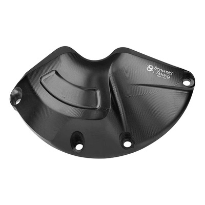 Couvre carter gauche aluminium noir Bonamici Yamaha YZF-R1 15-25
