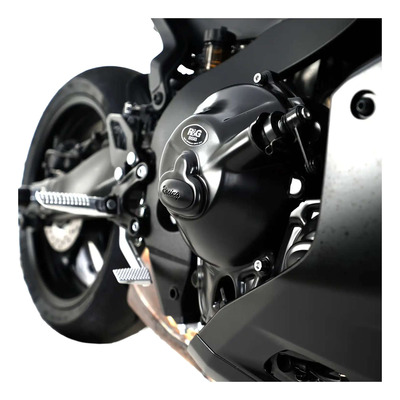 Couvre carter moteur droit R&G Racing noir Yamaha YZF-R9 2025