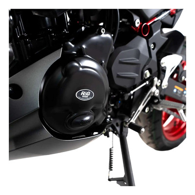 Couvre carter moteur gauche R&G Racing noir Kawasaki Z 500 Ninja 24-25