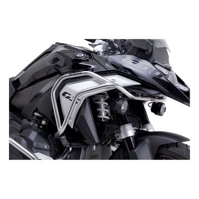 Crashbars haut SW-Motech inox BMW R 1300 GS 24-25 avec crashbar bas d’origine