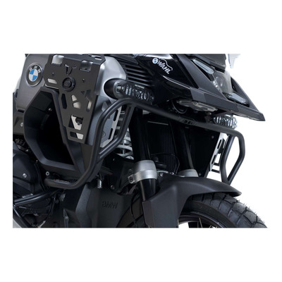 Crashbars haut SW-Motech noir BMW R 1300 GS Adventure 2025 avec crashbar bas d’origine