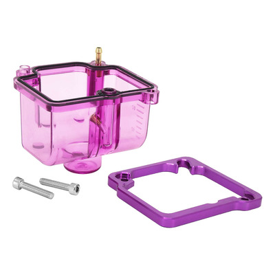 Cuve de carburateur PWK violet transparent