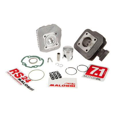 Cylindre culasse fonte Ø 40 axe de Ø 12 Malossi pour Peugeot Trekker 50 de 1997-02