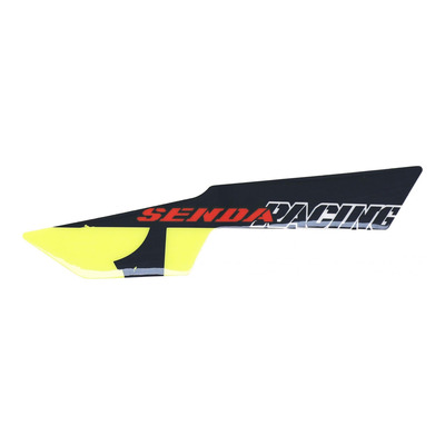 Déco-logo de plaque phare gauche 2H002305 pour Derbi 50 Senda SM Racing 18-
