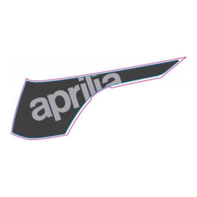 Déco logo spoiler gauche 2H004143 pour Aprilia 50 SXR 21-