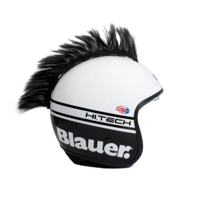 Décoration de casque Chaft crête noir