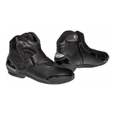 Demi-bottes Alpinestars SMX-1 R v2 Vented noir/noir