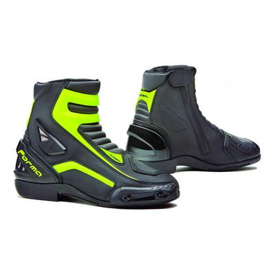 Demi-bottes Forma Axel noir/jaune fluo