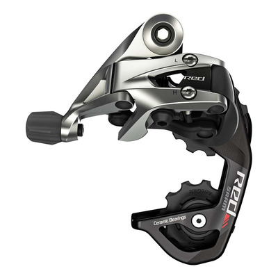 Dérailleur arrière Sram Red Wifli chape moyenne 2x11v gris