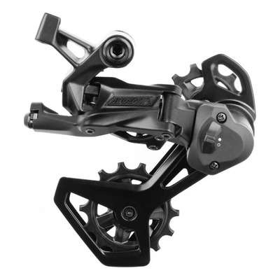 Dérailleur arrière VTT/Gravel Microshift Advent X V.2 10V chape moyenne noir