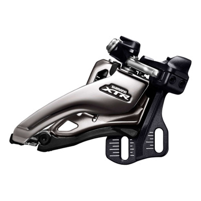 Dérailleur Avant Vélo Électrique Shimano XTR FD-M9020-E Double Plateaux 11 Vitesses