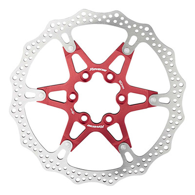 Disque de frein 6 trous Reverse rouge