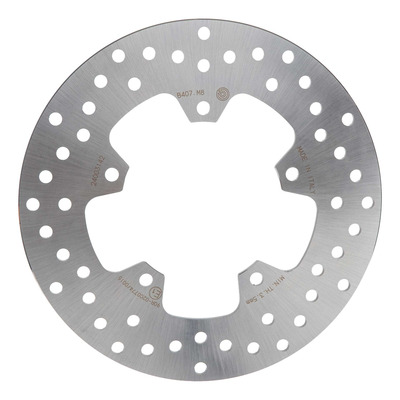 Disque de frein arrière Brembo Serie ORO rond fixe 68B407M8