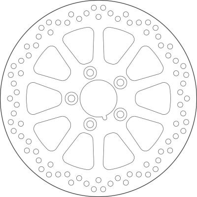 Disque de frein arrière SBS 5154