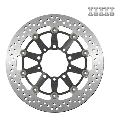 Disque de frein avant flottant NG Brakes Rond Kawasaki KLE 650 Versys ABS 15-16
