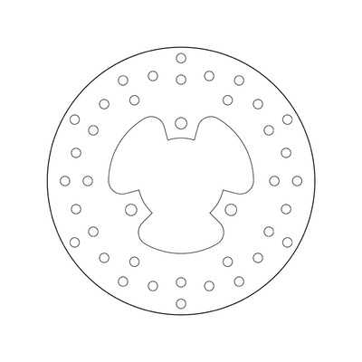 Disque de frein fixe Brembo série Oro 68B407L7