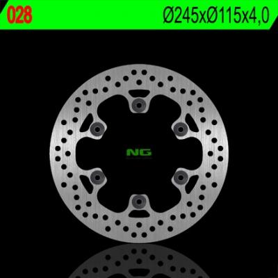 Disque de frein NG Brake Disc D.245 avant/arrière droit - 028