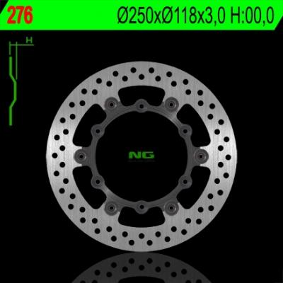 Disque de frein NG Brake Disc D.250 Yamaha - 276
